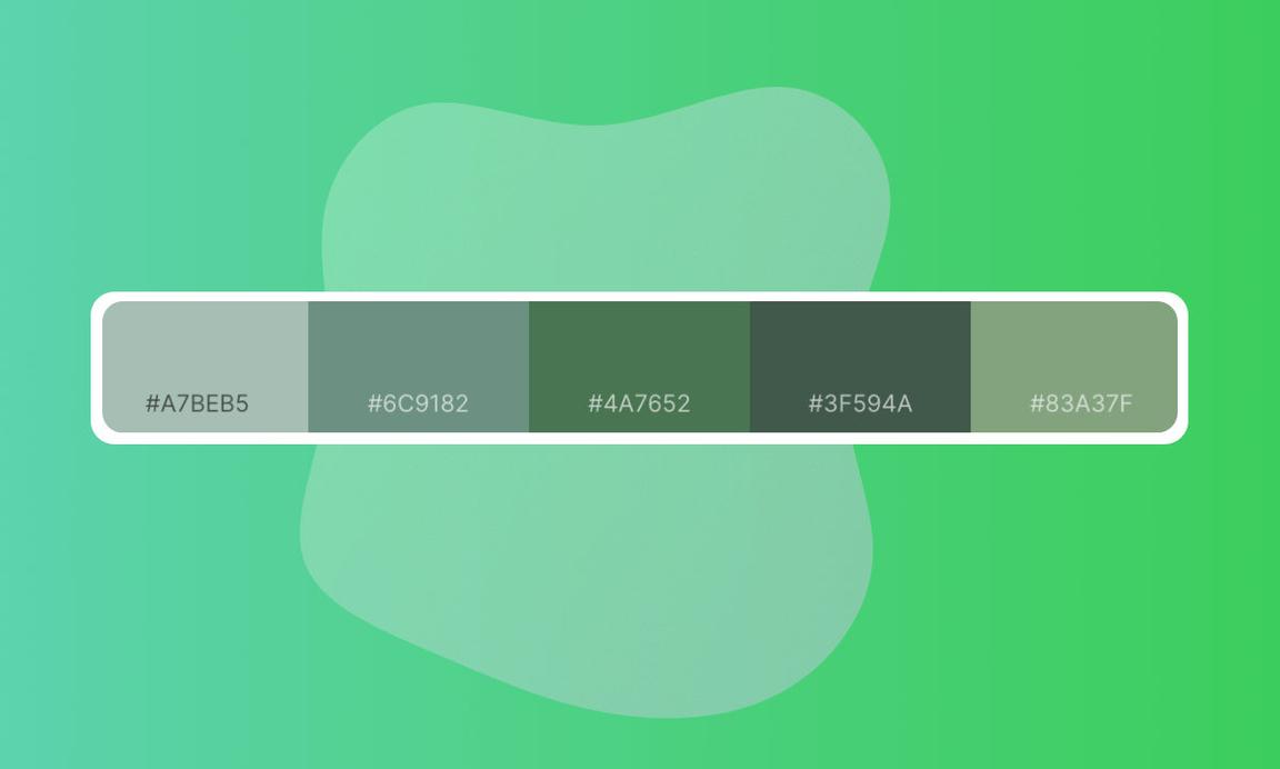 32 Green Color Palette Ideas and Inspiration