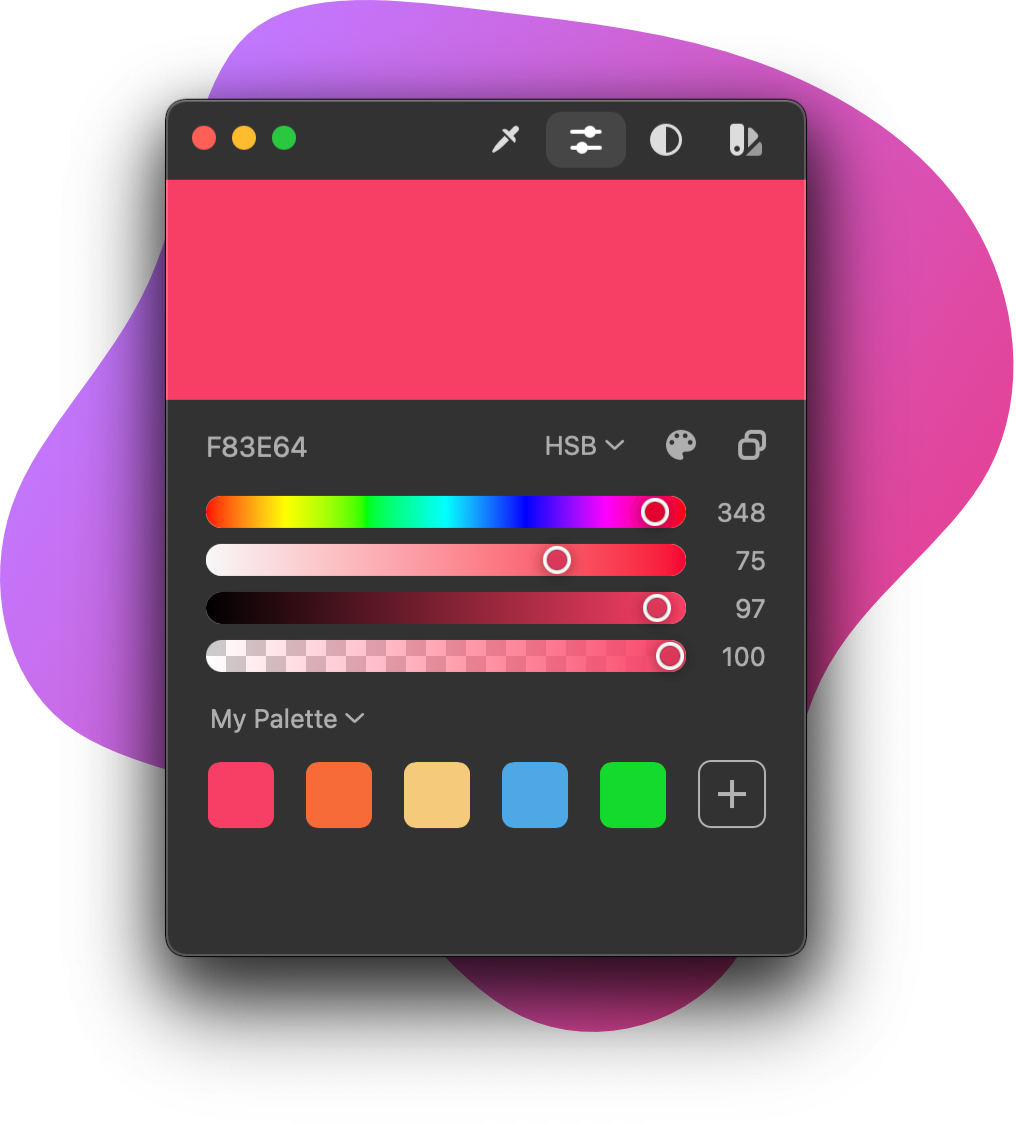 online image editor color picker